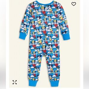 Baby Mickey & Minnie Mouse Parade Balloon Knit One Piece Sleeper‎
